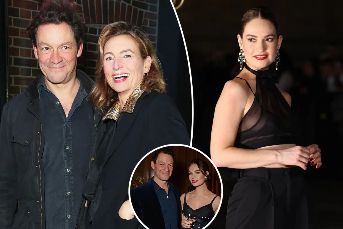 Dominic West Reflects on 2020 Photos with Lily James