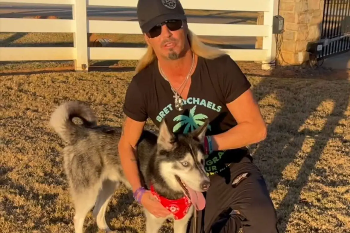 Bret Michaels on Being a Dog Dad to Rescue Pup with His Name (Exclusive) ArticlePure