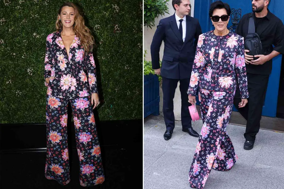 Kris Jenner Just Wore Blake Lively’s Floral Chanel Suit: See Their Twinning Moment ArticlePure