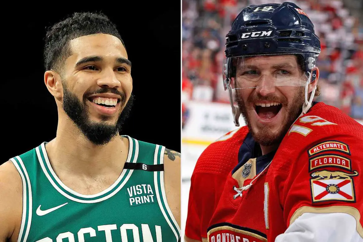 NBA and NHL Stars Jayson Tatum and Matthew Tkachuk Were High School Buddies ArticlePure