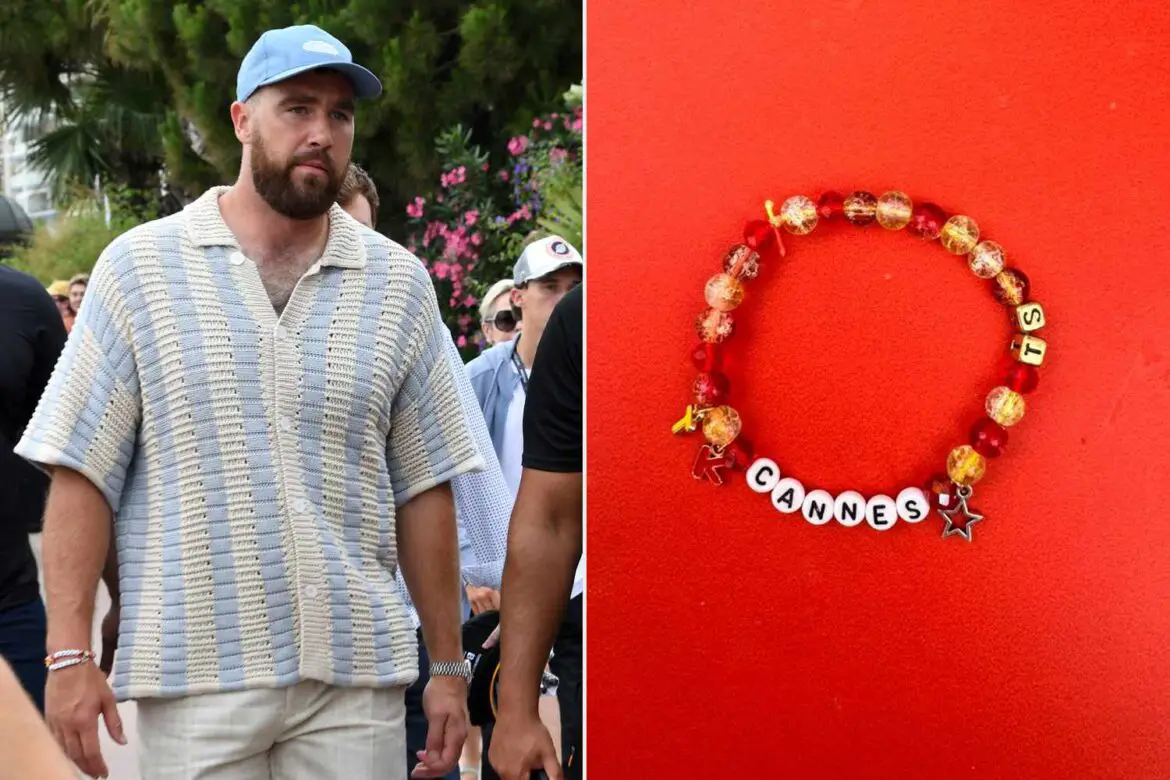 Travis Kelce’s Cannes Friendship Bracelet Nods to Taylor Swift (Exclusive) ArticlePure