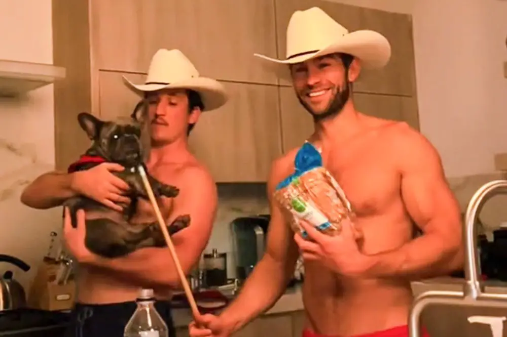 Chace Crawford and Miles Teller Dance Shirtless in New TikTok Video ArticlePure