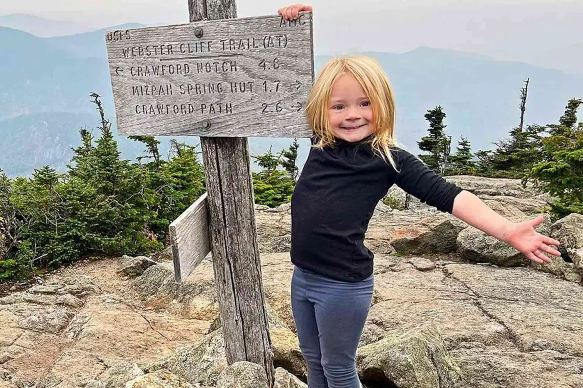 4-Year-Old Girl Climbs the New Hampshire 48, Sets Record ArticlePure