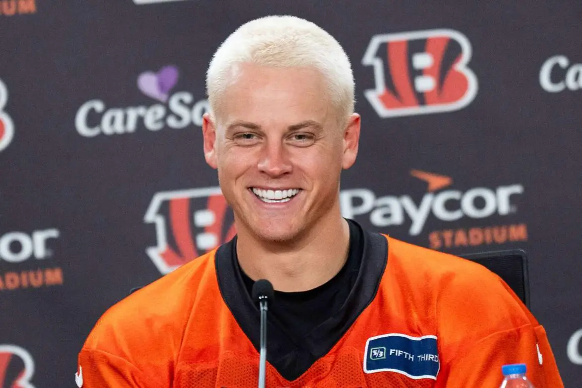Joe Burrow Reveals His Viral Blonde Buzzcut Was Due to Boredom ArticlePure