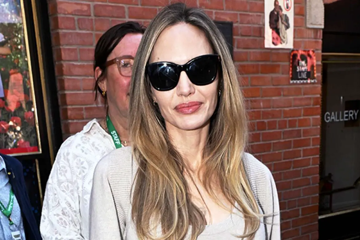 Angelina Jolie Wore an Effortlessly Elegant Sweater Dress: Get the Look ArticlePure