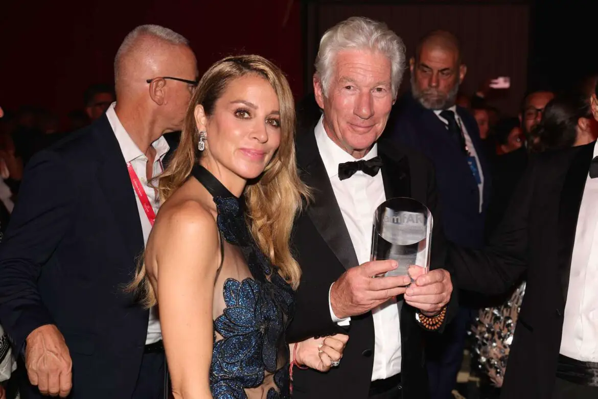 Richard Gere, Wife Alejandra Silva Have Glam Date Night at amfAR Venice Gala ArticlePure