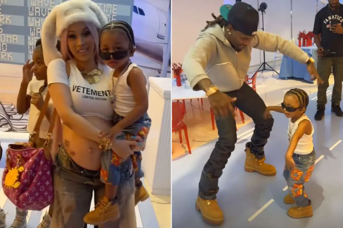 Pregnant Cardi B Reunites with Offset to Celebrate Wave’s 3rd Birthday ArticlePure