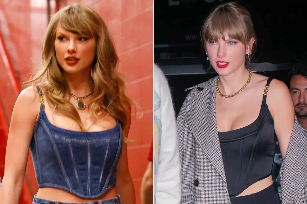 Taylor Swift Rocked Same Bustier She Wore to Cheer on Travis Kelce on First Public Date ArticlePure