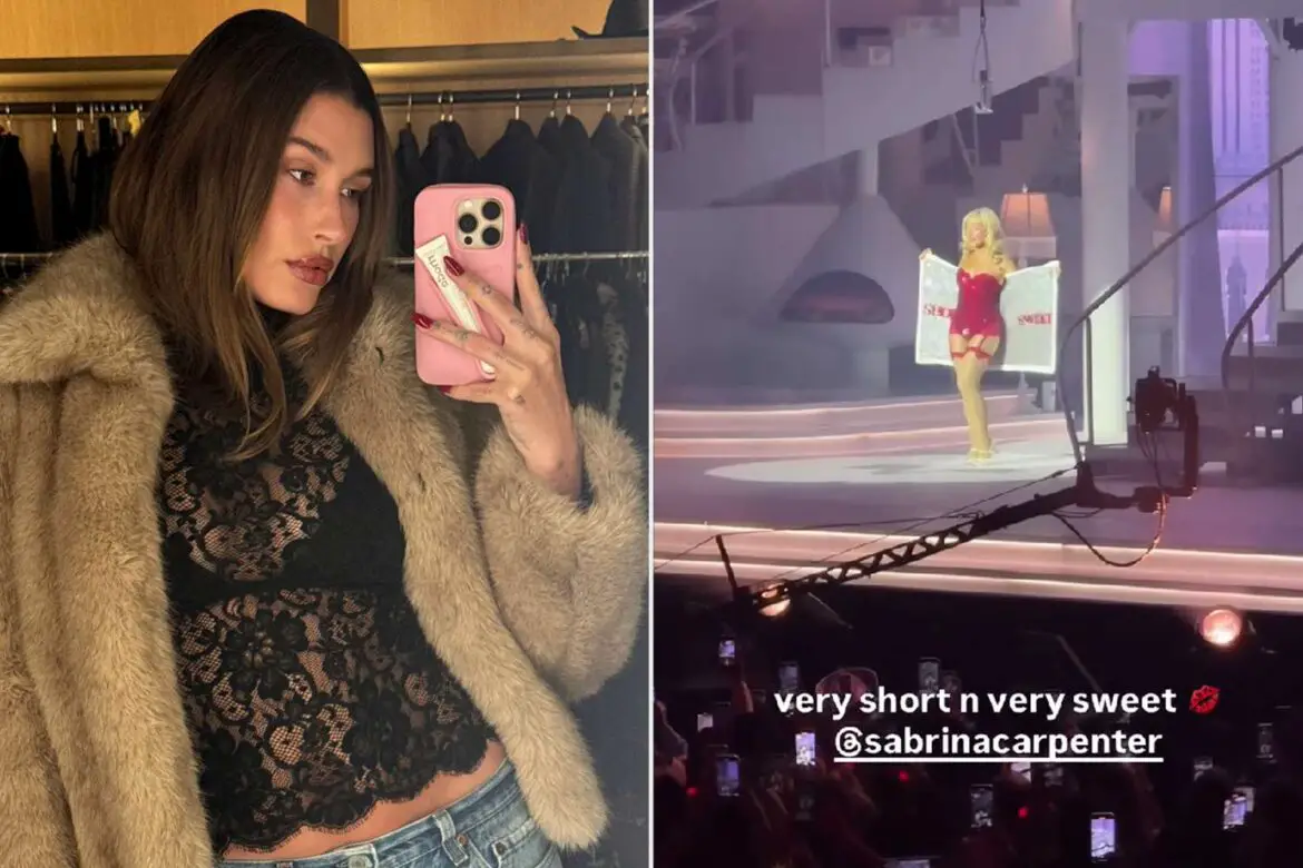 Hailey Bieber Has Chic Post-Baby Night Out at Sabrina Carpenter Show ArticlePure