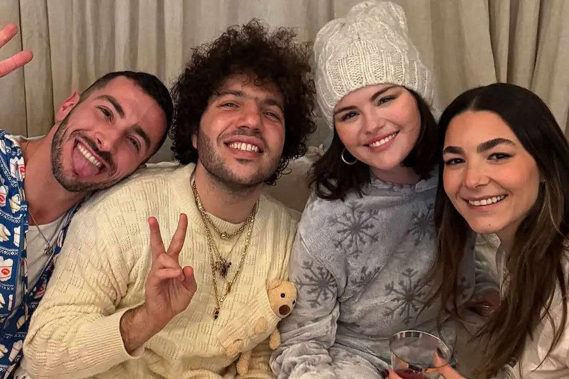 Selena Gomez and Benny Blanco Spend First Christmas as Engaged Couple ArticlePure