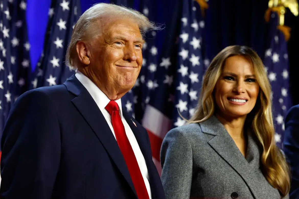 Donald Trump Says Melania Will Join Him in the White House During Second Term ArticlePure