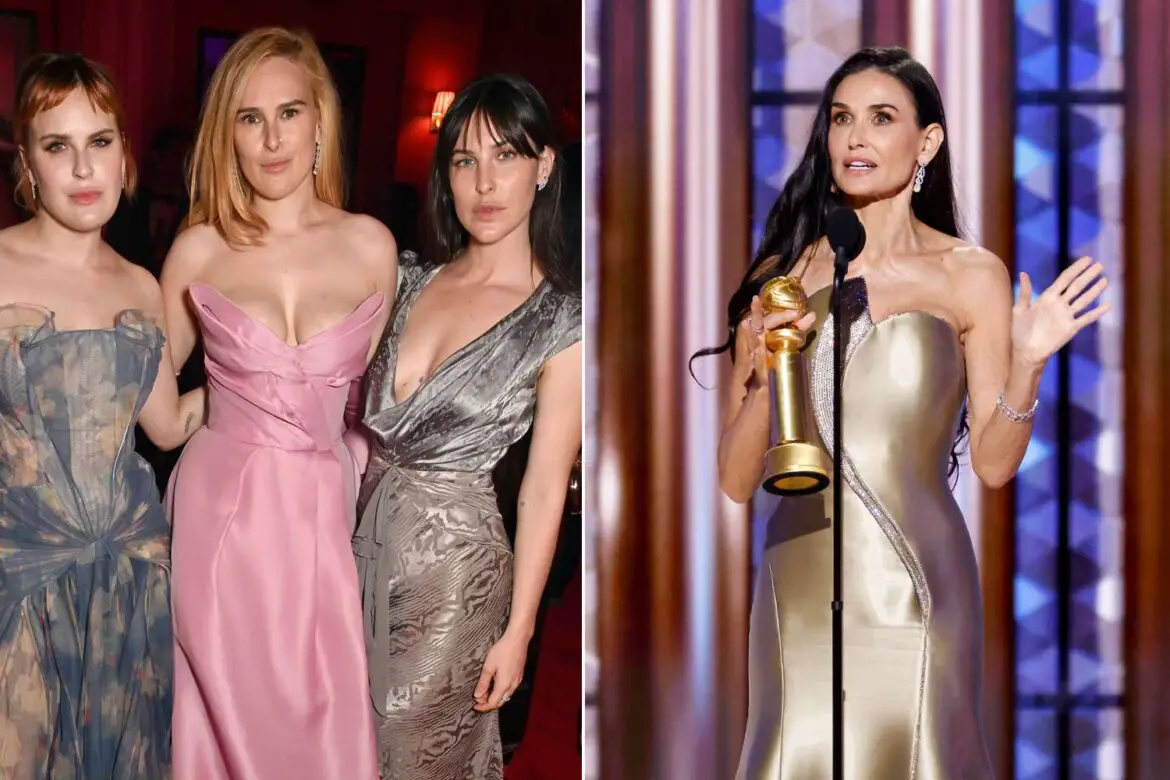 Rumer Willis Celebrates Demi Moore’s Golden Globes Win with Sisters ArticlePure