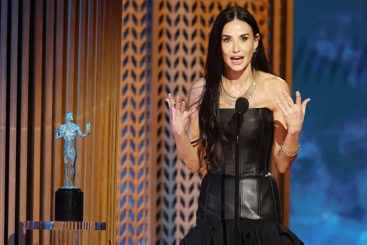 Demi Moore Calls Her Fellow Actors ‘My Greatest Teachers’ in SAG Awards 2025 Win ArticlePure