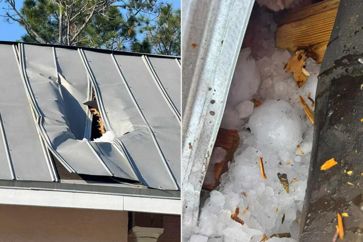 Massive Ice Chunk ‘Falls From the Sky’ and Crashes Through Florida Home ArticlePure