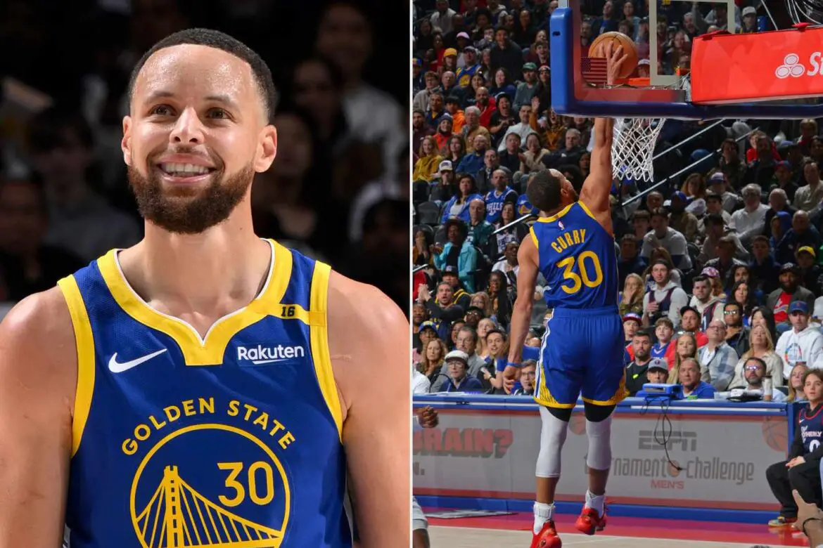 Why Steph Curry Says Dunk During Warriors-76ers Game ‘Will Probably Be My Last’ ArticlePure