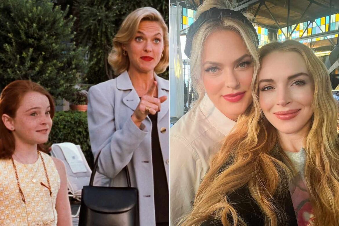 Lindsay Lohan Shares ‘Parent Trap’ Reunion Selfie with Elaine Hendrix ArticlePure